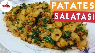 Patates Salatası Tarifi  Salata Tarifleri  Nefis Yemek Tarifleri [upl. by Deborath]