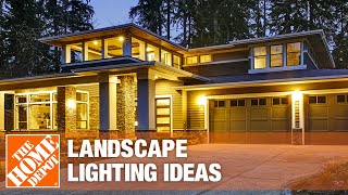 Landscape Lighting Ideas  The Home Depot [upl. by Meekahs11]