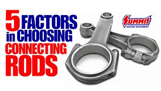 How to Choose the Right Connecting Rods [upl. by Farrington]