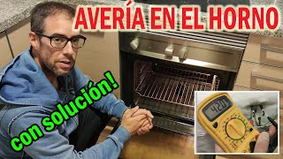 Solución avería en horno eléctrico [upl. by Brinn]