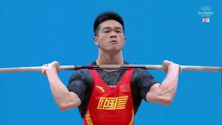 Shi Zhiyong 73 kg Power Clean amp Jerk 190 kg  2019 World Weightlifting Championships [upl. by Nhoj]