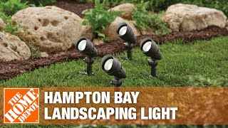 Hampton Bay Adjustable Landscaping Light  The Home Depot [upl. by Selemas733]