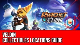 Ratchet amp Clank 2016 Veldin Collectibles Locations Guide All HolocardsGold Bolts [upl. by Eicyak]