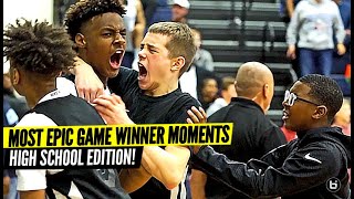 The Most Epic Game Winners EVER Moments High School Edition [upl. by Aliakim]