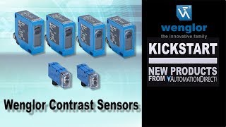 KickStart Wenglor Contrast Sensors at AutomationDirect [upl. by Procora734]