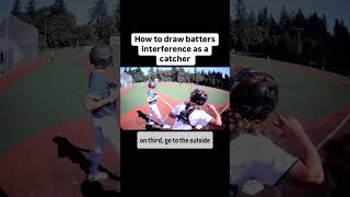 How To Draw Batters Interference as a Catcher [upl. by Enautna]