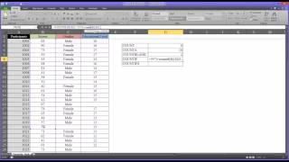 The COUNT COUNTA COUNTBLANK COUNTIF and COUNTIFS Functions in Excel [upl. by Anaujik308]