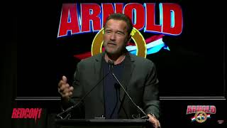 Arnold Schwarzenegger emotional speech Dedicating a new trophy to Franco Columbu [upl. by Clarie]