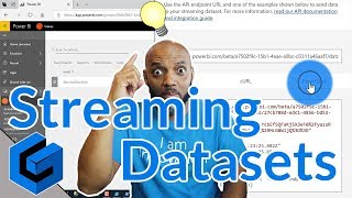 Create a Power BI streaming dataset for realtime dashboards [upl. by Lleynad]