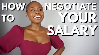 How To Negotiate Your Salary After A Job Offer l 5 Salary Negotiation Tips [upl. by Rednas]