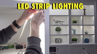 How to Install LED Strip Lighting 💡 BB Renos 013 [upl. by Oninrutas]