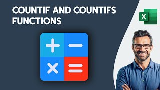 Excel COUNTIF and COUNTIFS functions Tutorial [upl. by Cody]