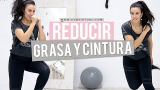 Cómo eliminar grasa y reducir cintura  CARDIO 35 MINUTOS [upl. by Worthy99]