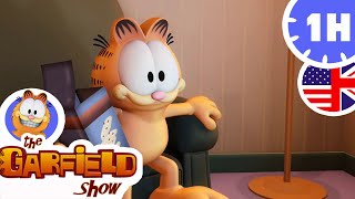 When Garfield meets Eddie Gourmand  HIGHLIGHTS  GARFIELD US [upl. by Egin]