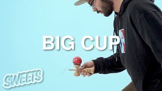 How to BIG CUP  Kendama Trick Tutorial  Sweets Kendamas [upl. by Eiramenna]