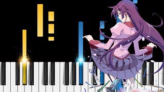 Bakemonogatari OP4 quotRenai Circulationquot  EASY Piano Tutorial [upl. by Cleti]