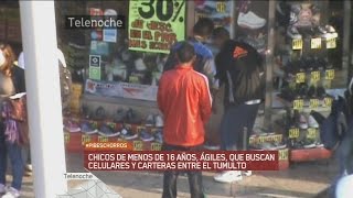 Pibes Chorros así roban celulares en la General Paz [upl. by Airamalegna]